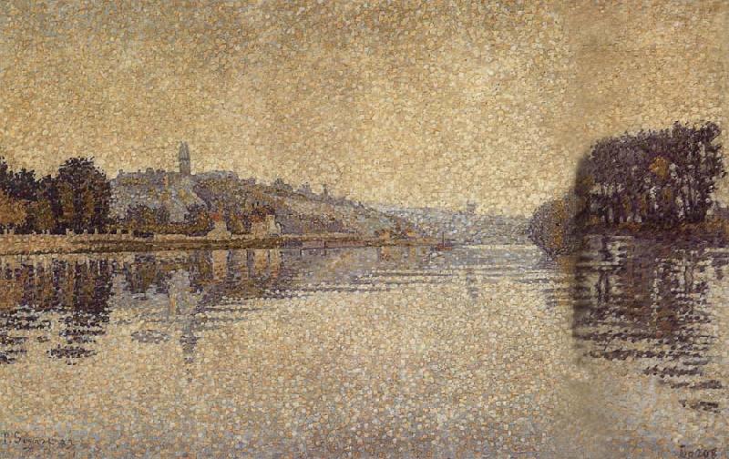 Smog obscured, Paul Signac